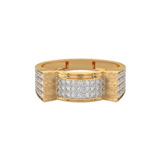 Carl Round Diamond Ring For Men